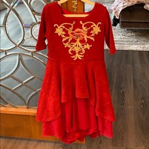 Joyfolie Mia Joy Hi Low Dress Size 7